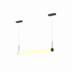 Ray Modern Cylinder White Pendant Light, Metal/