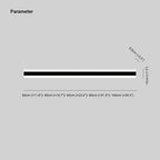Arisha Minimalist Linear Metal/ Wall Lamp, Bathroom