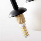 Monica Pendant Light Double Layer Glass Bubble