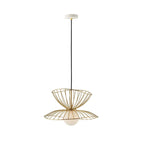 Ritta Pendant Light Modern, Metal, Gold/Black, Kitchen Island