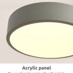 Arisha Pendant Light LED, Metal & Wood, Grey/White/Gold