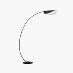 Edge Modern Arch Metal Floor Lamp, Black