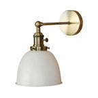 Epoch Hanging Wall Lamp Retro/Vintage, Metal/LED, Black/White/Gray, Bedroom