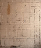 Wabi-Sabi Neutral Grid Texture Painting