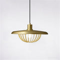 Arisha Modern Nordic Dome Pendant Light, Gold/Brown/Grey/Brown/Wood