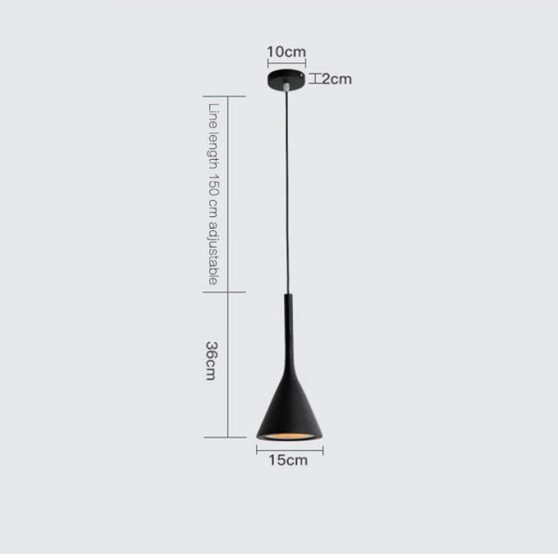 Valentina Modern Pendant Light, Triangle