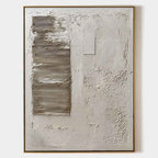 Wabi-Sabi Asymmetrical Texture Painting