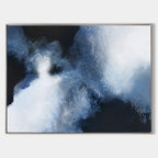 Abstract Cloudscape Painting Horizontal Modern