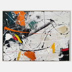 Wall Art Abstract Expressionist Graffiti Bold