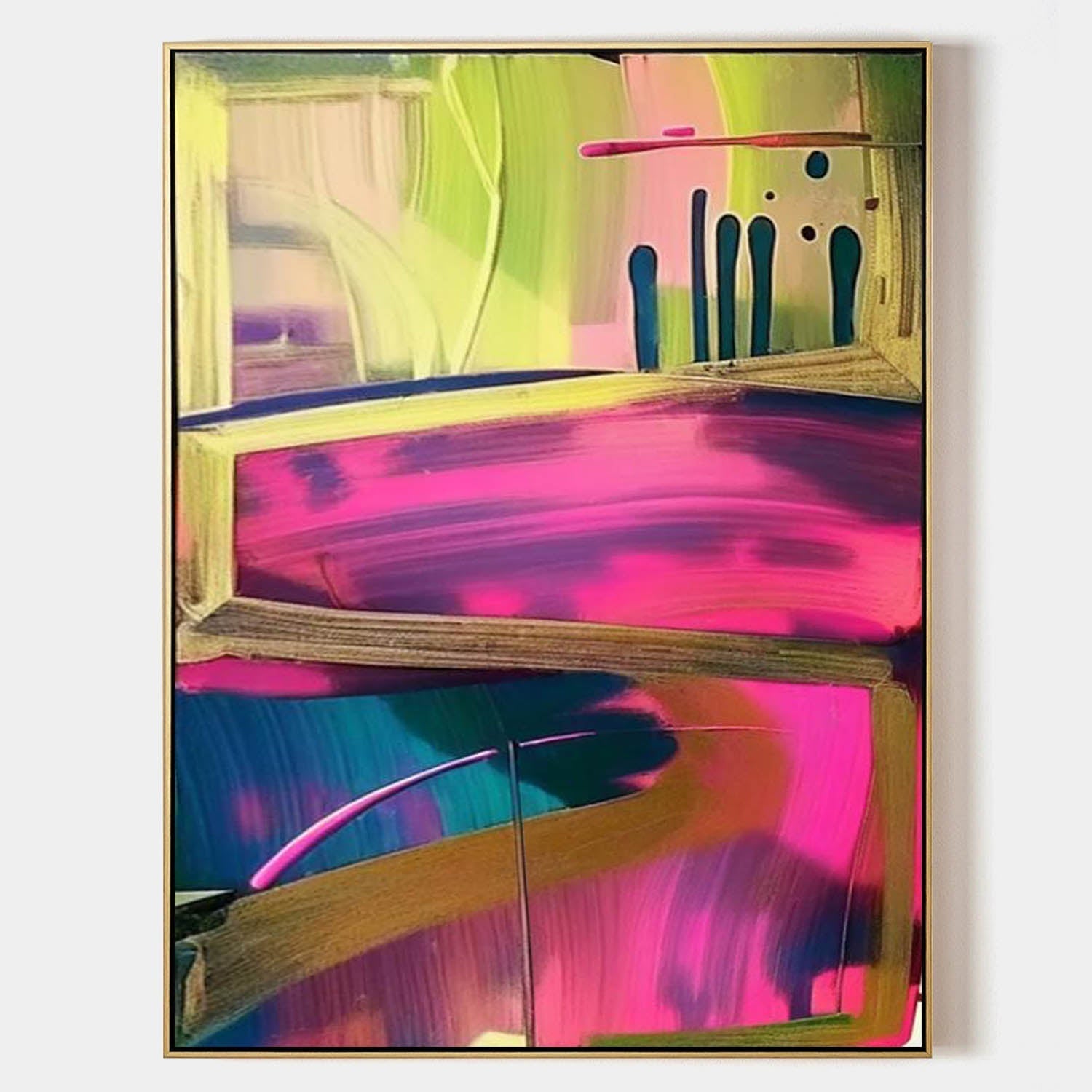 Ruby Colorful Wall Art