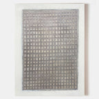 Minimalist Textured Grid Painting