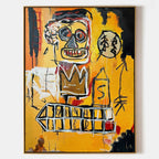 Neo Expressionist Portrait Oil Painting