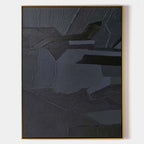 Monochrome Geometric Abstract Wall Art