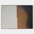 Gradient Spiral Texture Oil Painting Neutral Modern
