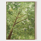 Lush Canopy Oil Painting Impressionist