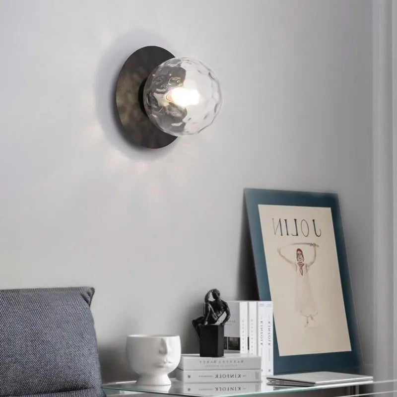 Melo Wall Lamp Chic Sphere Glass