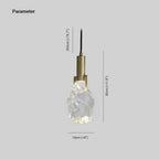 Drop Crystal Pendant Light