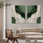 Wall Art Abstract Irregular Wavy Modern