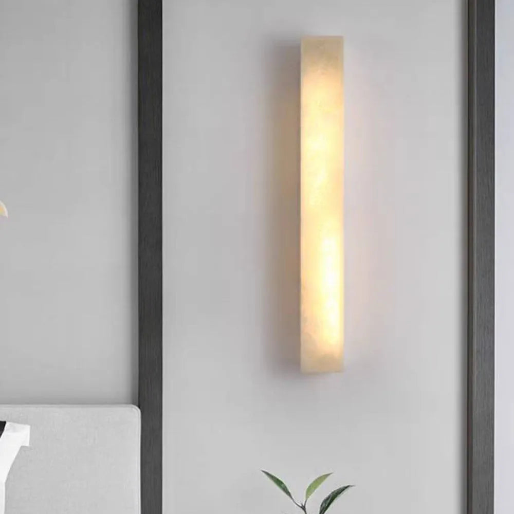 Ayen Modern Rectangular  Outdoor Wall Lamp, White