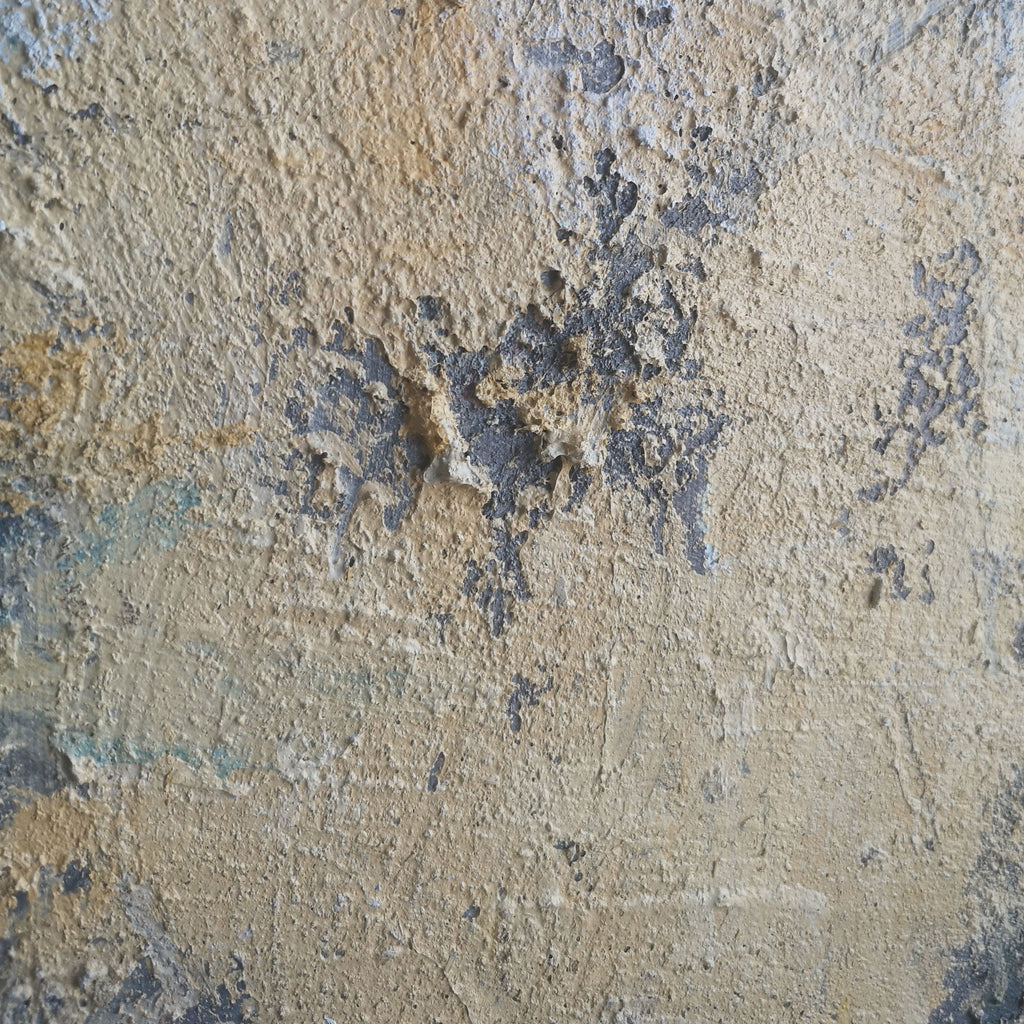 Wabi-Sabi Textured Abstract Oil Painting