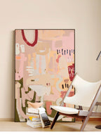 Wall Art Abstract Impressionist Fresh Romantic