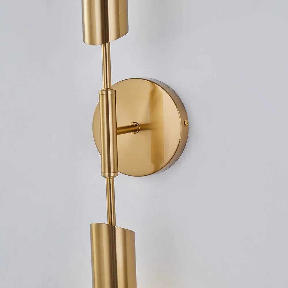 Phira Luxury Double-head Golden Scabbard Wall Lamp