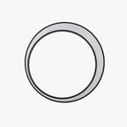 Ray Art Deco Ring Metal Lunar Glow Outdoor Wall Light