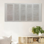 Textured Neutral Grid Relief Painting
