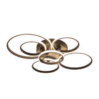 Arisha LED Ceiling Light Circle Ring, Black & White