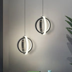 Kristy Pendant Light Spherical Modern, Metal, Black/Gold, Kitchen