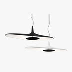Arisha Modern Minimalist ResinCreative Pendant Light, Black/White