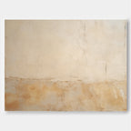 Wabi-Sabi Textured Wall Art Warm Beige Earth