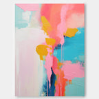 Wall Art Abstract Impasto Elegant Serene