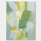 Wall Art Abstract Impasto Neutral Organic