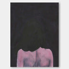 Minimalist Figurative Painting Evocative