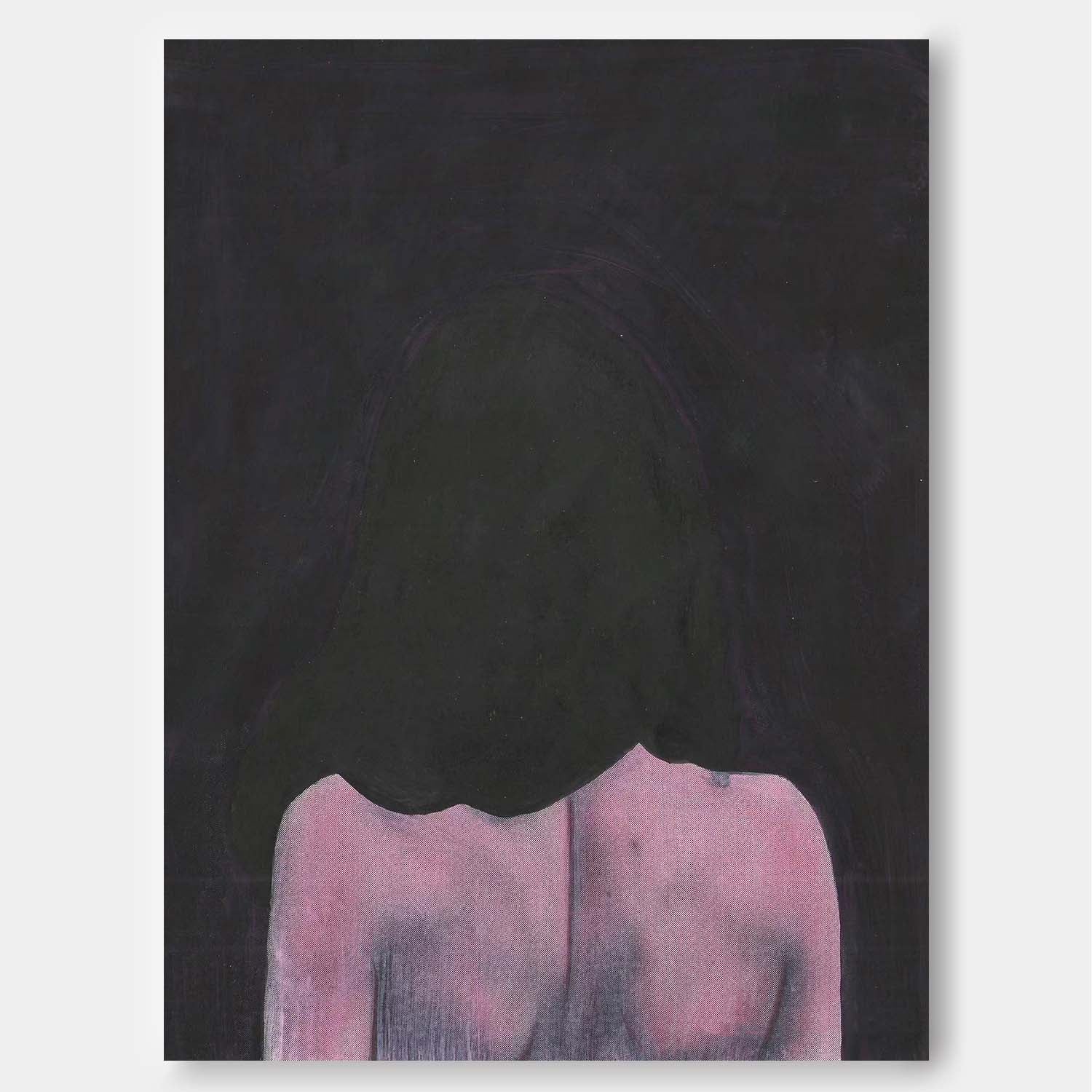Minimalist Figurative Painting Evocative