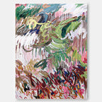 Wall Art Abstract Dense Energetic Dynamic