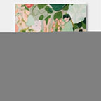 Soft Pastel Floral Field Oil Painting Modern