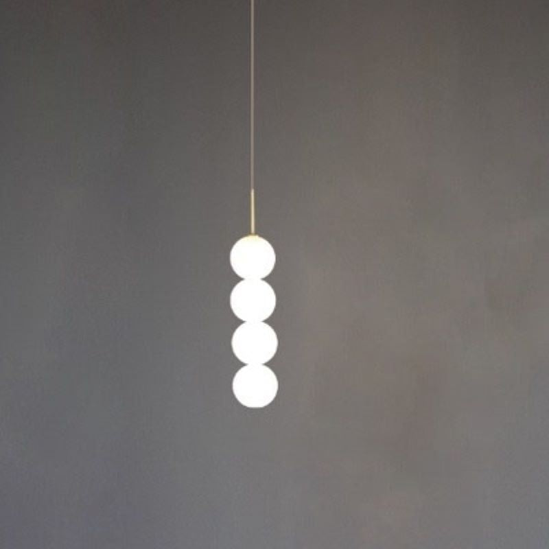 Valentina  Pendant Light White Bubble Nordic