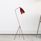 Morandi Modern Metal Cup Black Floor Lamp, Multi Colors