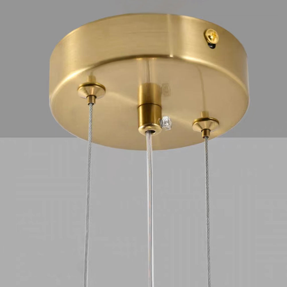 Kristy Luxury Capiz Shell Pendant Light, Glass/Metal, Bedside/Dining Room