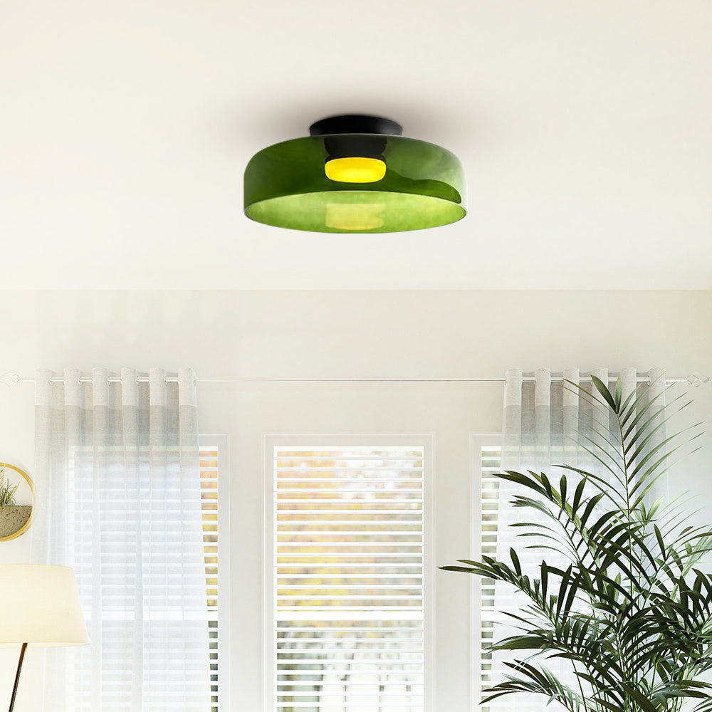 Aria Modern Simple Creative Glass Flush Mount Ceiling Light