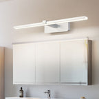 Arisha Nordic Linear Mirror Front Wall Lamp, Silver