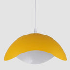 Valentina Colorful Shade Single Pendant Lights, Wood & Metal