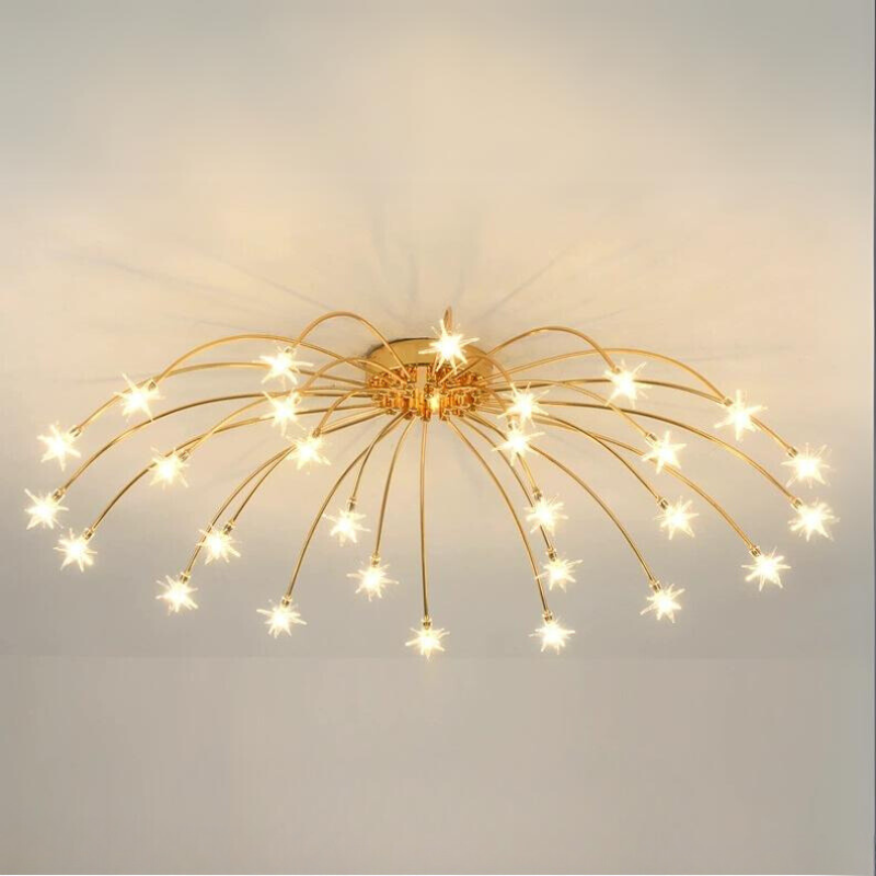 Arisha Art Deco Starry  Flush Mount Ceiling Light