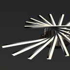 Arisha Linear Flush Mount Ceiling Light, 4 Colour