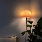 Mira Sunset Dome Glass Floor Lamp