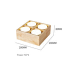 Muto Ceiling Light No Main Light, Wood
