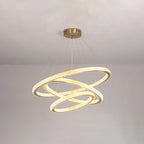 Kristy Contemporary Gold Luxury Ring Pendant Light