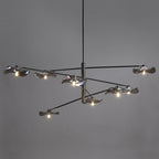 Arisha Modern Branch Metal Pendant Light, Clear/Multicolor